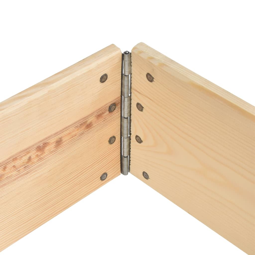 Raised Bed 50x150 cm Solid Pine Wood (310054)